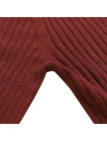 Dámské triko s tříčtvrtečním rukávem nax NAX NOVAKA madder brown