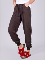 Dámské kalhoty USD-0015K-7300 khaki - Yoclub