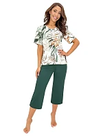Pyžamo Donna Olivia s 3/4 rukávy, velikosti S–2XL Pyžamo Donna Olivia s 3/4 rukávy, velikosti S–2XL