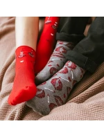 Dámské ponožky Steven art.136 Srdce