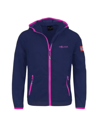 Trollkids Dětská běžecká bunda Fjell Jr 909-114