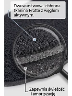 Corbby FROTTE BLACK Wkładki Z Węglem Aktywnym Corbby FROTTE BLACK Wkładki Z Węglem Aktywnym