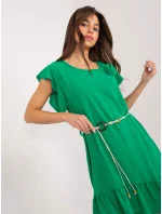 DHJ SK 8921 šaty.98 zelená