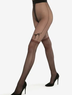 Dámské vzorované punčochové kalhoty RITA 01- 20 DEN