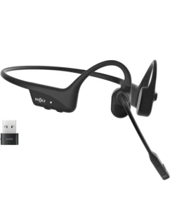Shokz OpenComm2 USB-C bezdrátová sluchátka s kostmi + adaptér USB-A černá