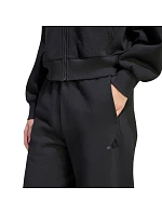 Dámské kalhoty adidas Kit Small Logo Regular Cuffed, černé, KU7935, dámské Dámské kalhoty adidas Kit Small Logo Regular Cuffed, černé, KU7935, dámské
