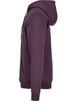 New Morning Studios NM 010 Unisex mikina s kapucí 57.0010 plum purple New Morning Studios NM 010 Unisex mikina s kapucí 57.0010 plum purple
