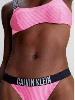 Dámské plavkové kalhotky KW0KW02392 TOZ růžové - Calvin Klein