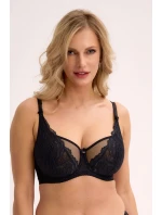 JESSIA 1229 BLACK SOFT BALCONETTE BRA JESSIA 1229 BLACK SOFT BALCONETTE BRA