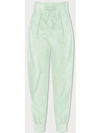 Tenké teplákové kalhoty v pistáciové barvě (CK03-39) Tenké teplákové kalhoty v pistáciové barvě (CK03-39)