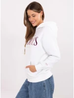 Mikina D10608BC02802A1NO bílá Mikina D10608BC02802A1NO bílá