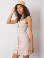 Šaty LK SK 508246.13P béžová