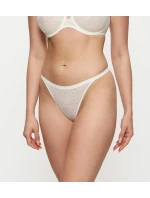 Dámská tanga Triumph Signature Sheer String - WHITE - bílé 1595 - TRIUMPH