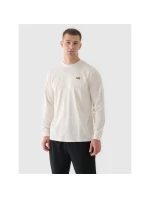 Pánské tričko oversize s potiskem a dlouhým rukávem 4F 4FWAW24TLONM315-11S