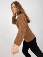 Dámský svetr TW SW BI 9030.08 hnědý