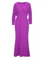 K143 Šaty mořské panny - levandulové