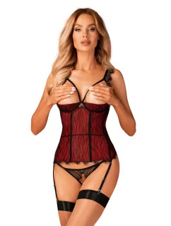 Pikantní korzet Denissa corset - Obsessive