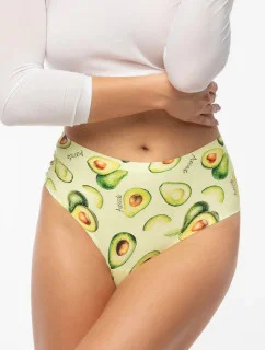 Kalhotky AVOCADO simple brasil maxi žluté - Julimex