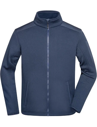 Daiber JN 591 Pánská pletená fleecová bunda 02.0591 navy/navy Daiber JN 591 Pánská pletená fleecová bunda 02.0591 navy/navy