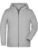 Daiber 8026K Dětská mikina s kapucí 02.826K grey heather Daiber 8026K Dětská mikina s kapucí 02.826K grey heather