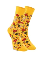 Ponožky s potiskem pizzy – sada 4 pár unisex v originálním balení