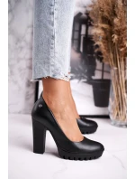 Lodičky Na Podpatku Maciejka 02629-01 černé Lodičky Na Podpatku Maciejka 02629-01 černé