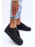 Dámská Sportovní Obuv Sneakersy Černé-Stříbrné Aruba