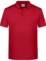 Daiber 8010 Pánské piqué polo z bio bavlny 02.8010 red Daiber 8010 Pánské piqué polo z bio bavlny 02.8010 red