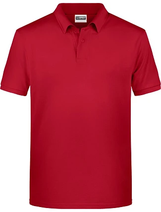 Daiber 8010 Pánské piqué polo z bio bavlny 02.8010 red Daiber 8010 Pánské piqué polo z bio bavlny 02.8010 red