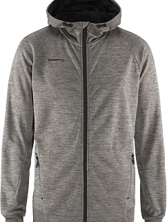 Craft Corporate ADV Unify Hoodie Jacket M Pánská bunda s kapucí 81.9132 dark grey melange