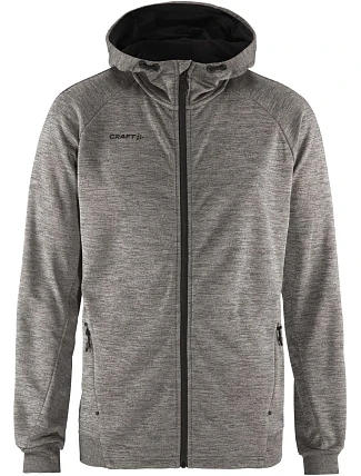 Craft Corporate ADV Unify Hoodie Jacket M Pánská bunda s kapucí 81.9132 dark grey melange Craft Corporate ADV Unify Hoodie Jacket M Pánská bunda s kapucí 81.9132 dark grey melange