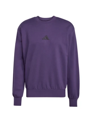 Pánská mikina adidas Essentials Feelcozy Fleece purple JX3313 pánské oblečení Pánská mikina adidas Essentials Feelcozy Fleece purple JX3313 pánské oblečení