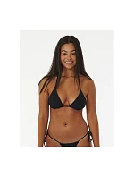 Plavková podprsenka RIP CURL Premium Surf D-Dd Sliding Tri, černá
