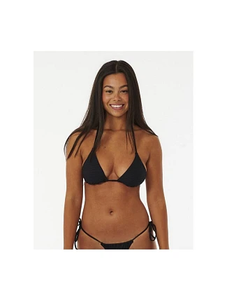 Plavková podprsenka RIP CURL Premium Surf D-Dd Sliding Tri, černá