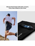 Ledvinka na běhání Spigen A712 Dynamic Shield M - černá Ledvinka na běhání Spigen A712 Dynamic Shield M - černá