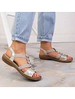 Dámské pohodlné nazouvací sandály Rieker 62850-90 Dámské pohodlné nazouvací sandály Rieker 62850-90