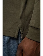 Kariban K 243 Pánské piqué polo s dlouhým rukávem 20.K243 navy