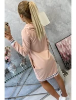 Brooklyn šaty tmavě pudrově růžové