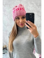 Dámská čepice London K385 tmavě růžová Dámská čepice London K385 tmavě růžová