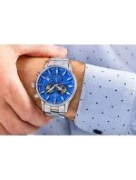 Pánské hodinky Giewont Chronograph Sapphire Silver Blue GW4580-B3