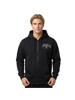 Air Jordan Brooklyn Fleece Full-Zip Hoodie Black - IB7908-011 pánské