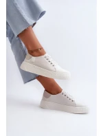 Dámské tenisky MEMORY FOAM SYSTEM BIG STAR NN276001 Bílé Dámské tenisky MEMORY FOAM SYSTEM BIG STAR NN276001 Bílé