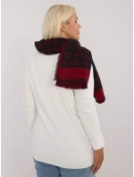 Šála AT SZ 1701.61 černo-červená Šála AT SZ 1701.61 černo-červená