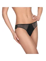 Dámská tanga Zuza 043 Černá krátká struna - Ewana Dámská tanga Zuza 043 Černá krátká struna - Ewana