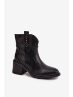 Boty na podpatku  model 221135 Step in style