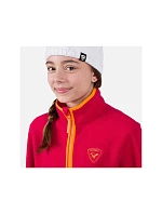 Rossignol Jr Alltrack Fleece mikina růžová