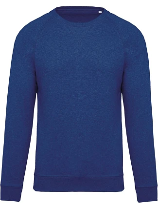 Kariban K 480 Pánská raglánová mikina z bio bavlny 20.K480 ocean blue heather Kariban K 480 Pánská raglánová mikina z bio bavlny 20.K480 ocean blue heather