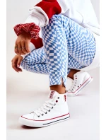 Vysoké Tenisky Big Star JJ274127 Bílý