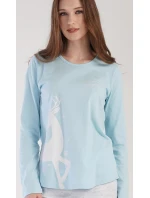 Dámské pyžamo dlouhé Jelen - Vienetta