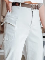 Dámské pytlovité kalhoty GOTRENDI světle šedé FashionStreet UY2529